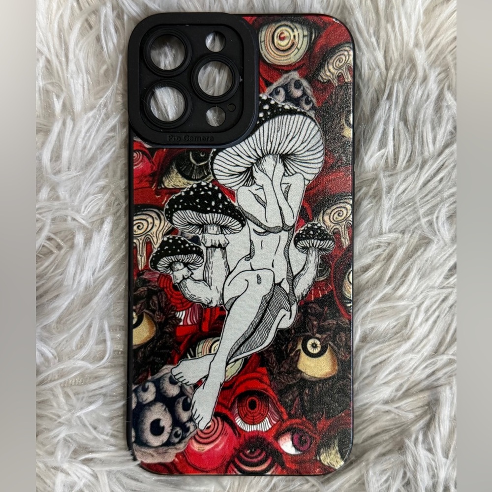 Mushroom Woman Design Phone Case